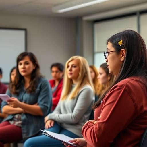 Estudiantes participando en clase de oratoria enfocada en dicción